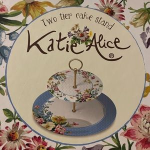 ENGLISH GARDEN - 2 TIER CAKE STAND